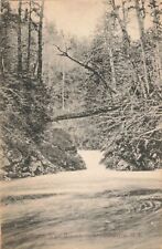 River Scene West Branch Londonderry Nova Scotia Canada 1910 Postcard picture