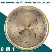 3in 1 Barometer In/Outdoor Thermometer Hygrometer Weather Station Pressure Gauge picture