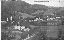 Strafford Vermont Bird's Eye TOWN View 1908 Postcard picture