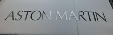 Aston Martin, Garage Sign, Beautiful Brushed Aluminum, DBX, Vantage, 5 Feet Wide picture