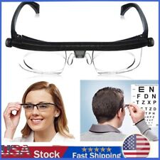  NEW Dial Adjustable Glasses Variable Focus for Reading Distance Vision Eyeglass picture