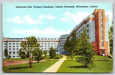 Postcard Smithwood Hall, Residence for Women, Indiana University, BloomingtoB178 picture