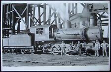Rutland 445 Vermont Train Railroad Locomotive Conductor Alburgh VT RPPC Postcard picture
