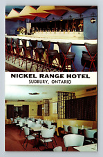 Sudbury- Ontario, Nickel Range Hotel, Advertising, Vintage Postcard picture