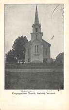Irasburg Vermont Congregational Church Vintage Postcard AA74748 picture