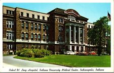 Indianapolis Robert W. Long Hospital Indiana University Medical Center Postcard picture