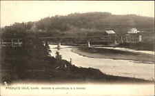 Presque Isle ME B&A RR Train Bridge TUCK c1905 Postcard picture