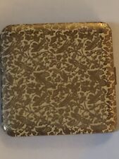DORSET FIFTH AVENUE COMPACT. GOLDTONE. BIRDS IN THICKET. ESTATE. AS FOUND.VTG picture