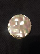Vintage Stratton Compact Mother of Pearl England picture