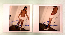 Calvin Klein Underwear Sexy Model Actor Travis Fimmel SIGNED Polaroid 1999 OOAK picture