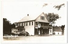 Whitingham Vermont VT ~ Jillson Bros. Store & Mobilgas RPPC Real Photo 1940's picture