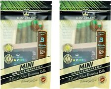 King Palm | Mini Size | Pine Drip | Prerolled Palm Leafs | 5 per Pack, 2 Packs picture