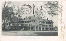 Sharon Inn, Sharon, Connecticut, Early Postcard, Used in 1907 picture