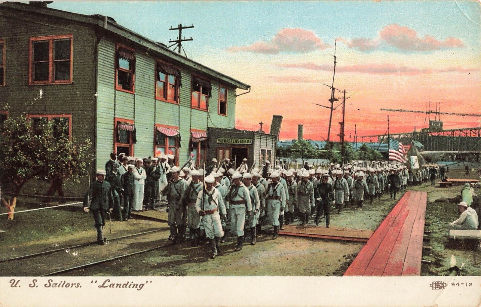 Postcard Shrewsbury, PA: United States Sailors 