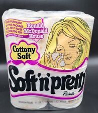 Vintage 1983 Scott Soft N Pretty Prints 4 Pack Bathroom Tissue RARE SEALED picture