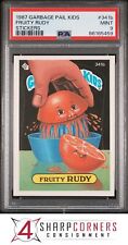 1987 GARBAGE PAIL KIDS STICKERS #341b FRUITY RUDY SERIES 9 PSA 9 N3931158-459 picture
