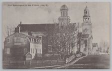 Bennington VT~Ethan Allen House~Courthouse Burned 1869~1st Congregational~1924 picture