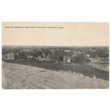 View Of Fredonia From South Mound Fredonia Kansas Postcard picture