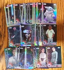 2023 Topps Star Wars Chrome Black Wave & Refractor  1-100 - Pick your Card picture