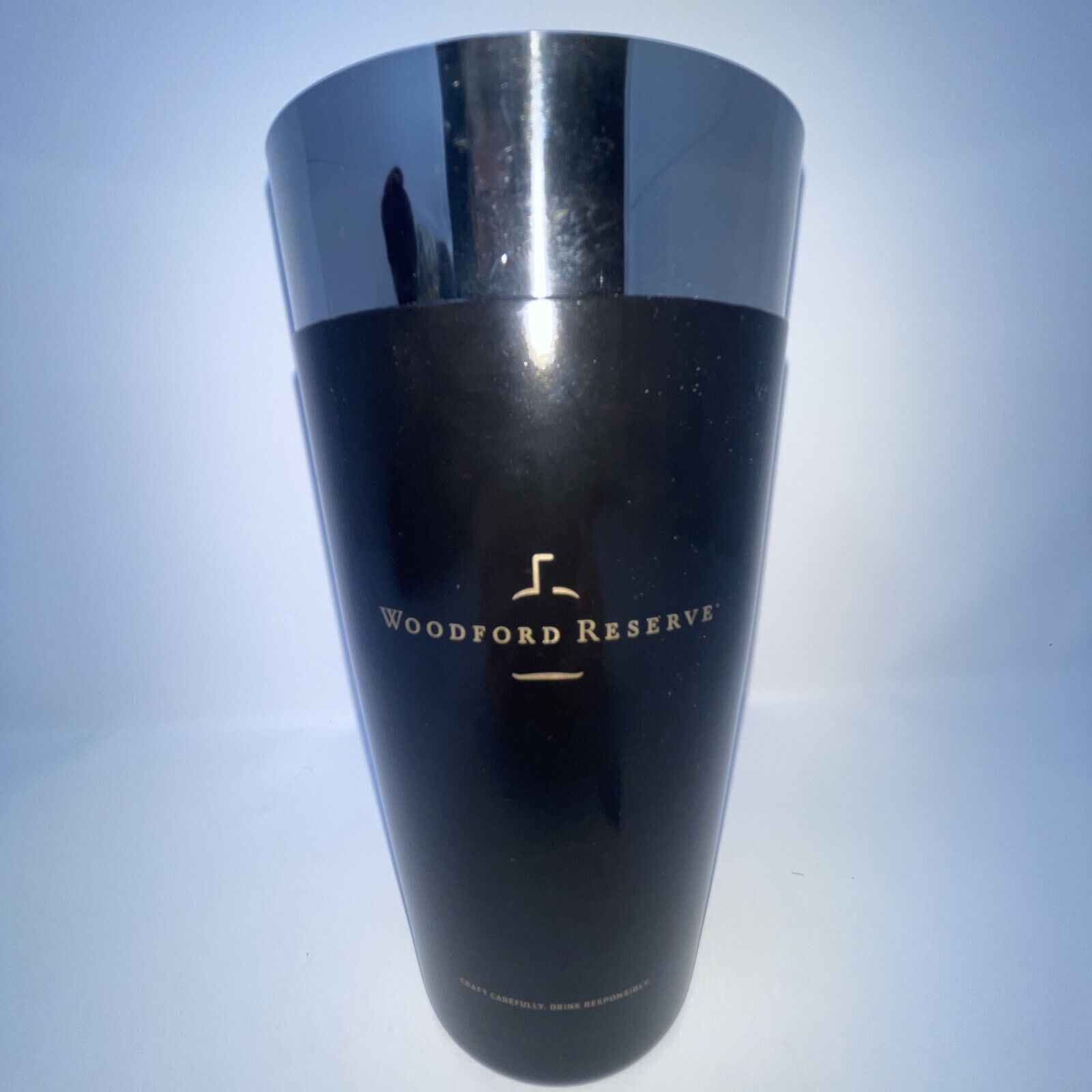Woodford Reserve Official Bourbon Of Kentucky Metal Shaker & Glass W Recipes