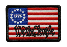 We the People Betsy Ross 1776 Flag Patch [iron on Sew on - WP6] picture