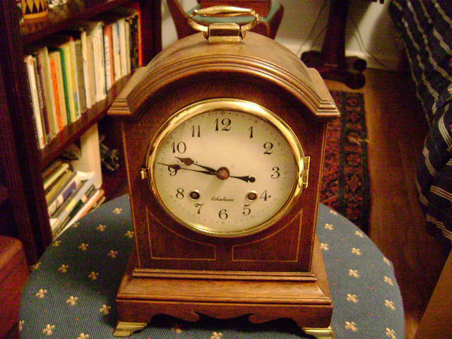 CHELSEA Mahogany Cased Bracket Clock