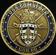 USS Comstock LSD 45 Navy Challenge Coin picture