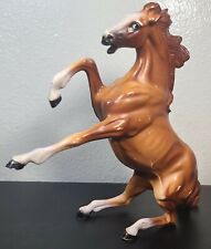 Hartland Plastics Mustang Rearing Horse Wild Figure Brown picture