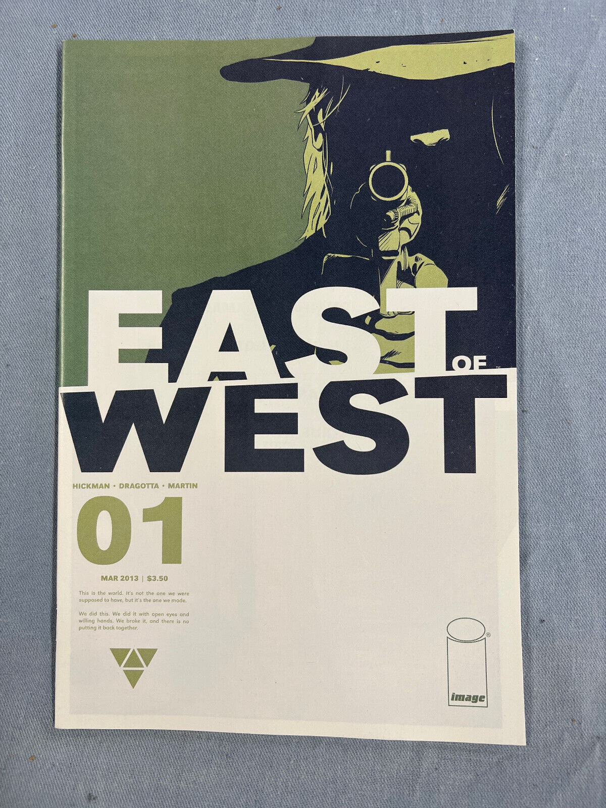 Image comics east west #1 2 3 4 5 6 8 9 15 Jonathan Hickman