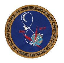 Apollo 8 USS Arlington AGMR-2 NASA US Navy space recovery force ship patch picture