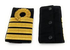 Royal Navy Captain Rank Board Epaulette Soft Press Studs picture