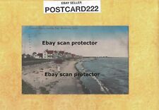 CT Westbrook 1912 antique postcard HOUSES ON STANNARD BEACH LOOKING EAST CONN picture