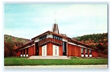 Our Lady of the Snows Church Waitsfield VT Vermont Chrome Postcard C3  picture