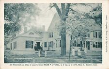 Home & Office of Roger Averill Main Street Danbury Connecticut CT c1910 VTG PC picture