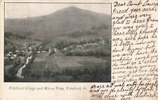 Pittsfield Village Wilcox Peak Pittsfield Vermont VT 1907 Postcard picture