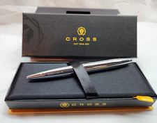 Cross Chrome Ballpoint Pen - Calais AT0112-1 - NEW IN BOX picture