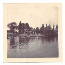 WEYBRIDGE Surrey, The Ferry Antique Photograph 1900 picture