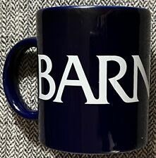 Barnard College Columbia University Coffee Cup Mug EUC LN Navy Blue picture