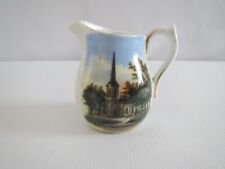Brodhead WI Wis Wisconsin Advertising Souvenir Wheelock China Creamer Chruch picture