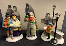 Dept 56 Heritage Village Christmas Carol Characters 3 Pc Accessory Set 6501-3 picture