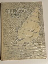 Vintage 1952 Downers Grove High School, Illinois Cauldron Yearbook Mid-century picture