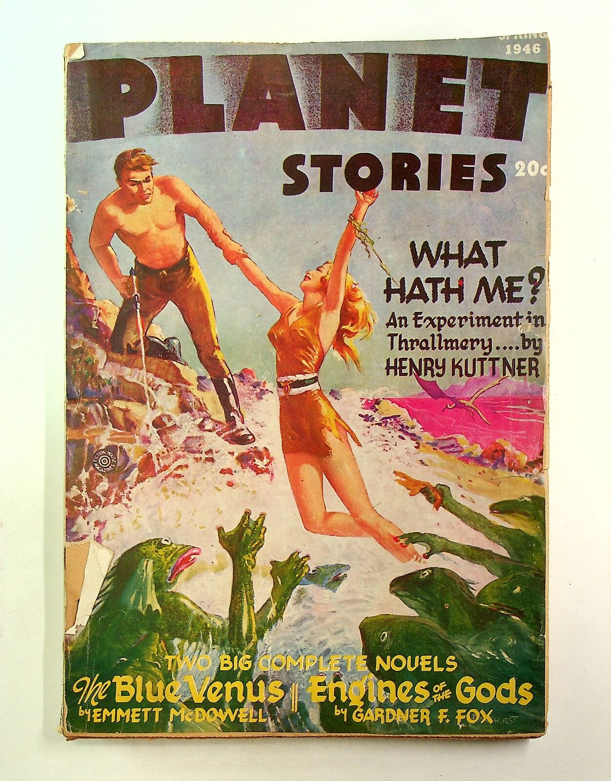 Planet Stories Pulp May 1946 Vol. 3 #2 GD TRIMMED