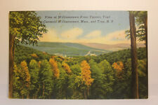 Postcard View Of Williamstown From Taconic Trail Williamstown MA picture