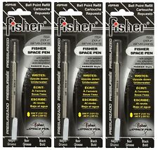 Fisher Space Pen Refills - Pack of 3 Black Bold Point Ballpoint Pen SPR4B picture