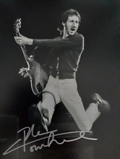 AUTHENTIC SIGNED PETE TOWNSHEND THE WHO 10 X 8 AUTOGRAPHED PHOTO COA REAL picture
