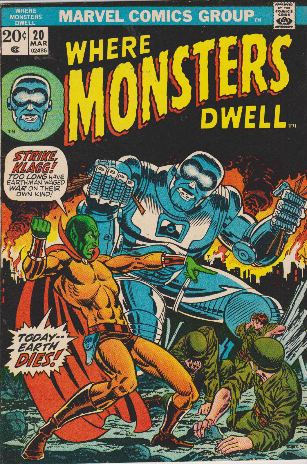 Where Monsters Dwell #20, Very Fine - Near Mint Condition