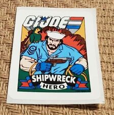 G. I. Joe Shipwreck Sticker 1986 Hasbro Milton Bradley picture