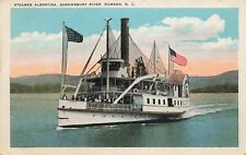 1910's Postcard Steamer Albertina, Shrewsbury River, Rumson NJ UNPOSTED S45 picture