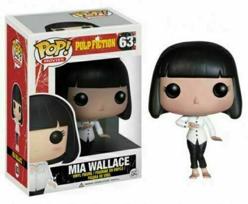 Funko Pop Mia Wallace Pulp Fiction #63 Figure With Box