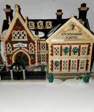 Dept 56 Rockingham School Dickens Village 56.58479 Christmas picture